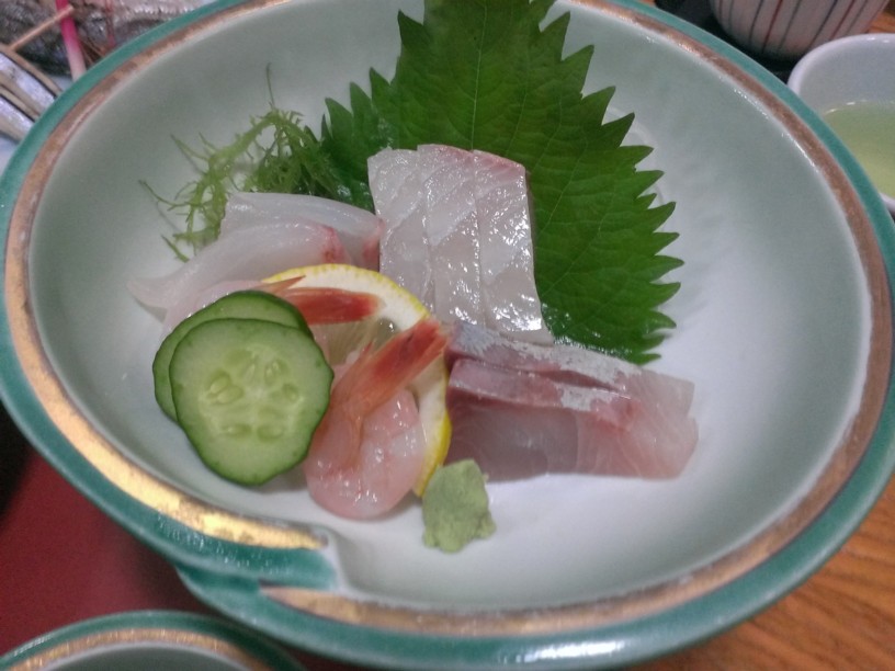 新鮮なお刺身