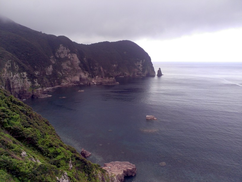 吹切浦から望む海岸線