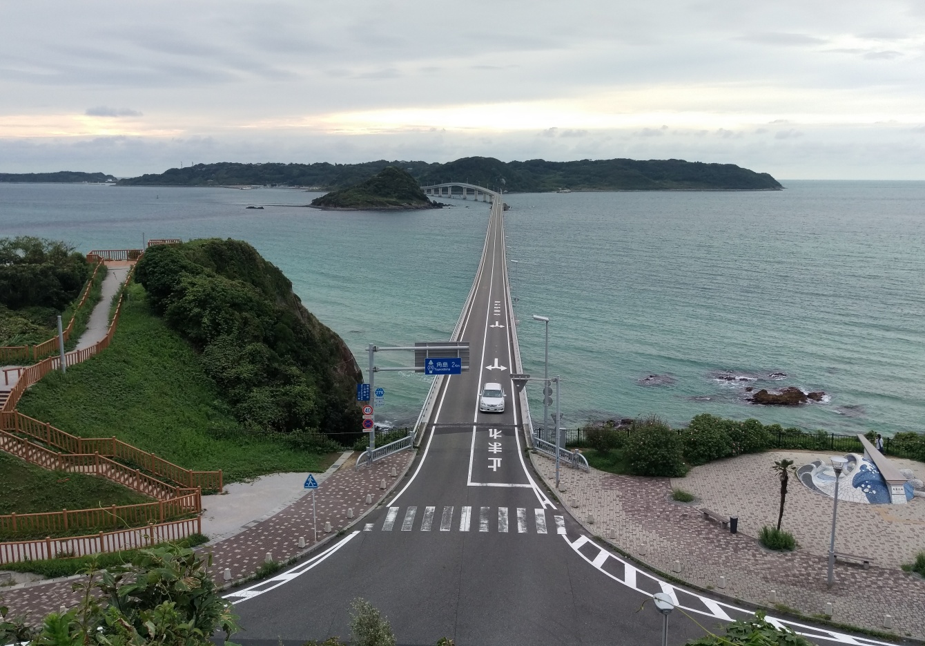 角島大橋(本州側)