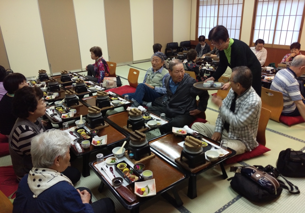 お食事の様子