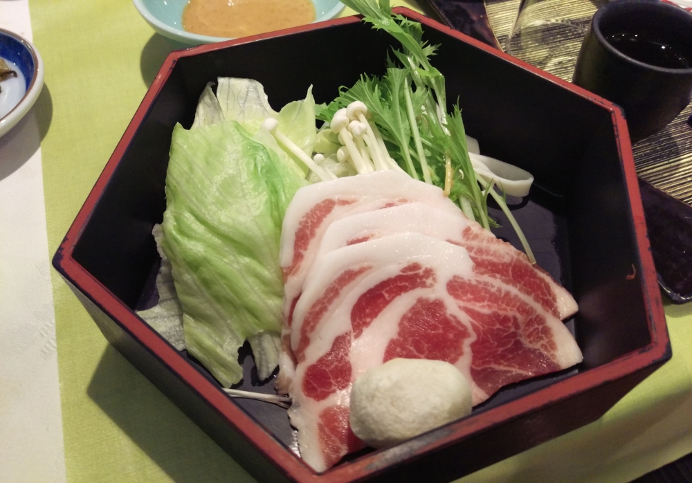 夕食のお料理