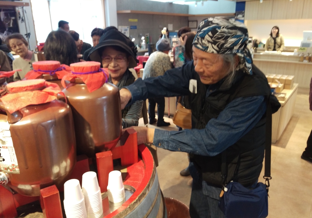 試飲の様子1