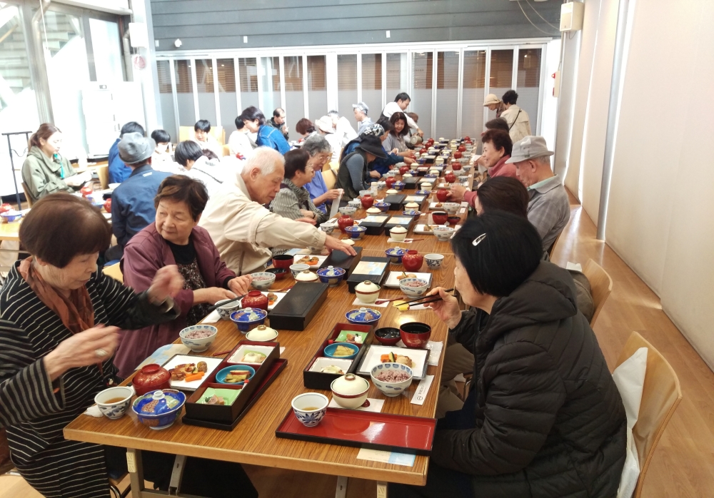 お食事の様子