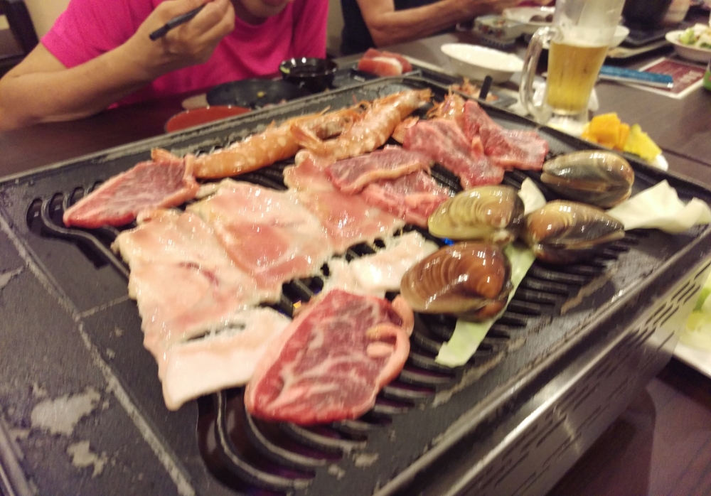 夕食バイキング