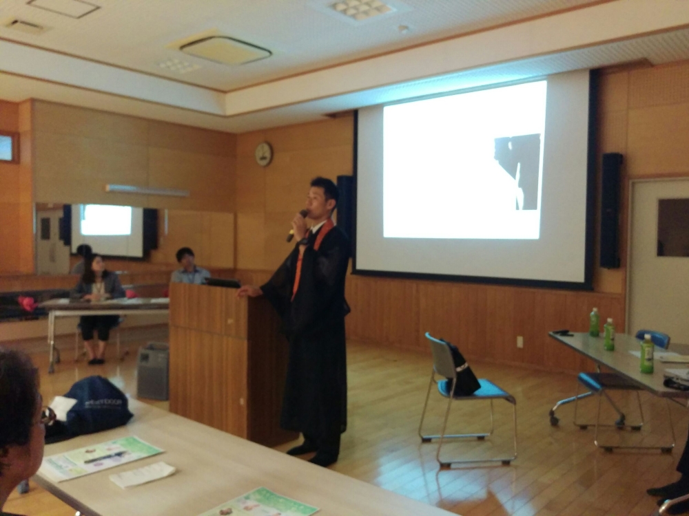 第一部講師の糸山代表理事