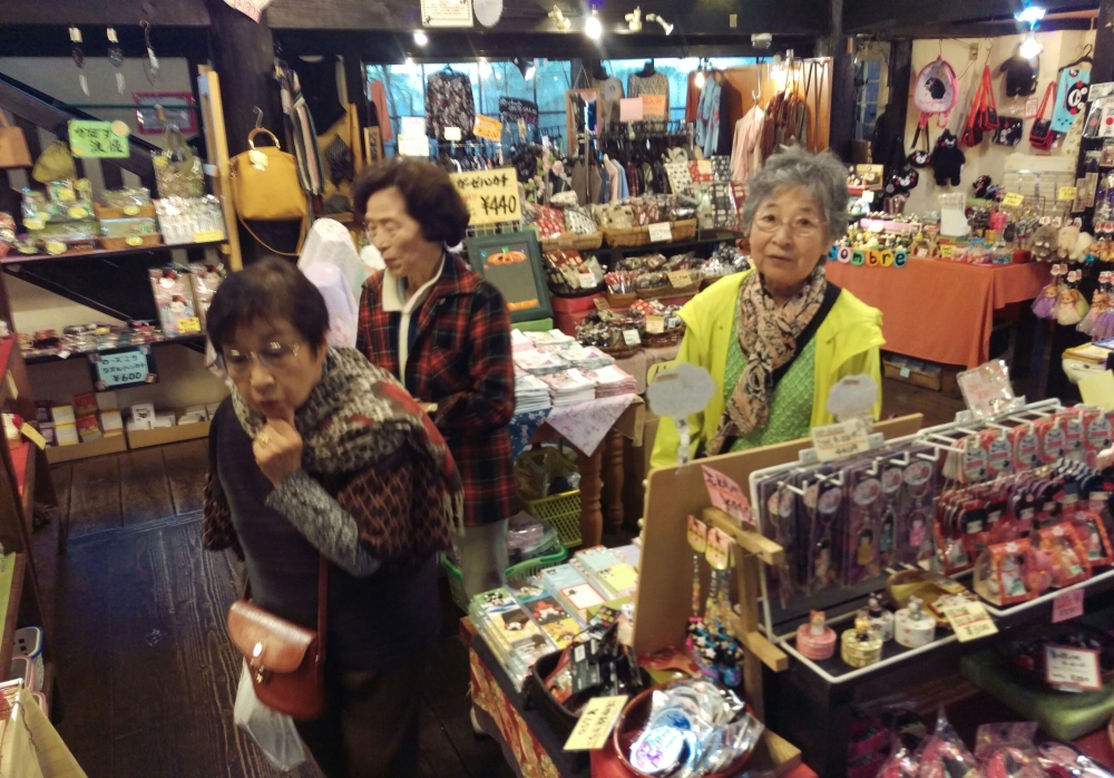 街並みのお店にて