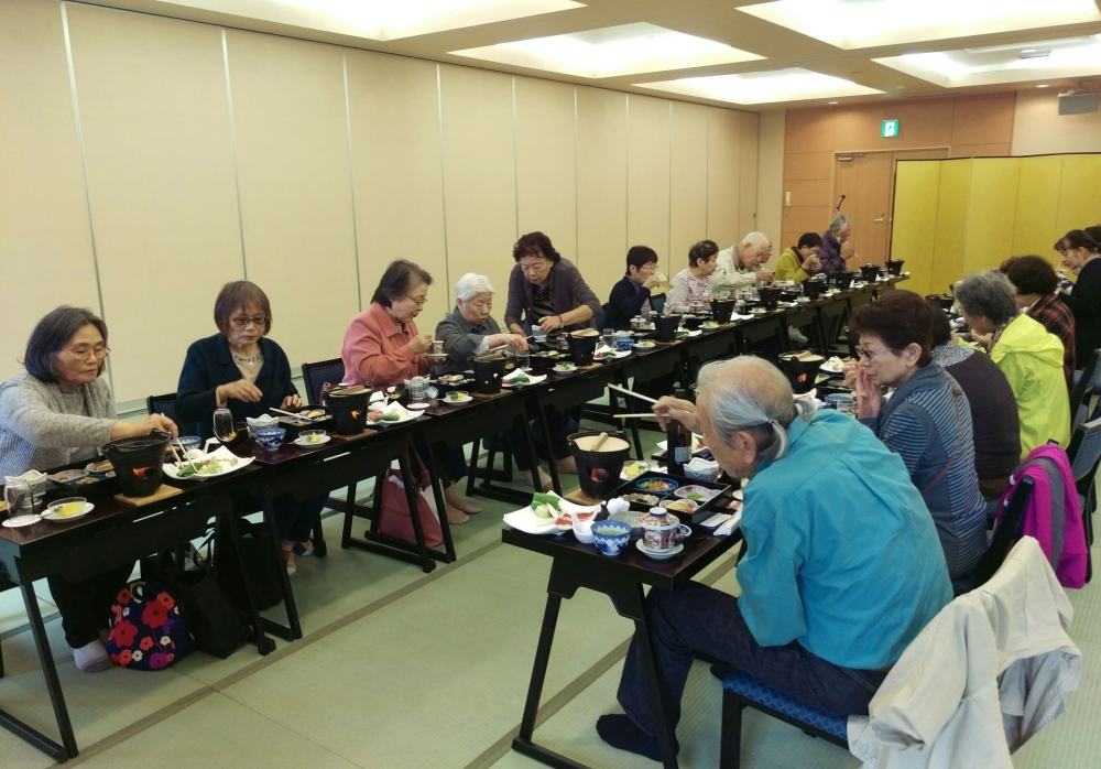 お食事の様子
