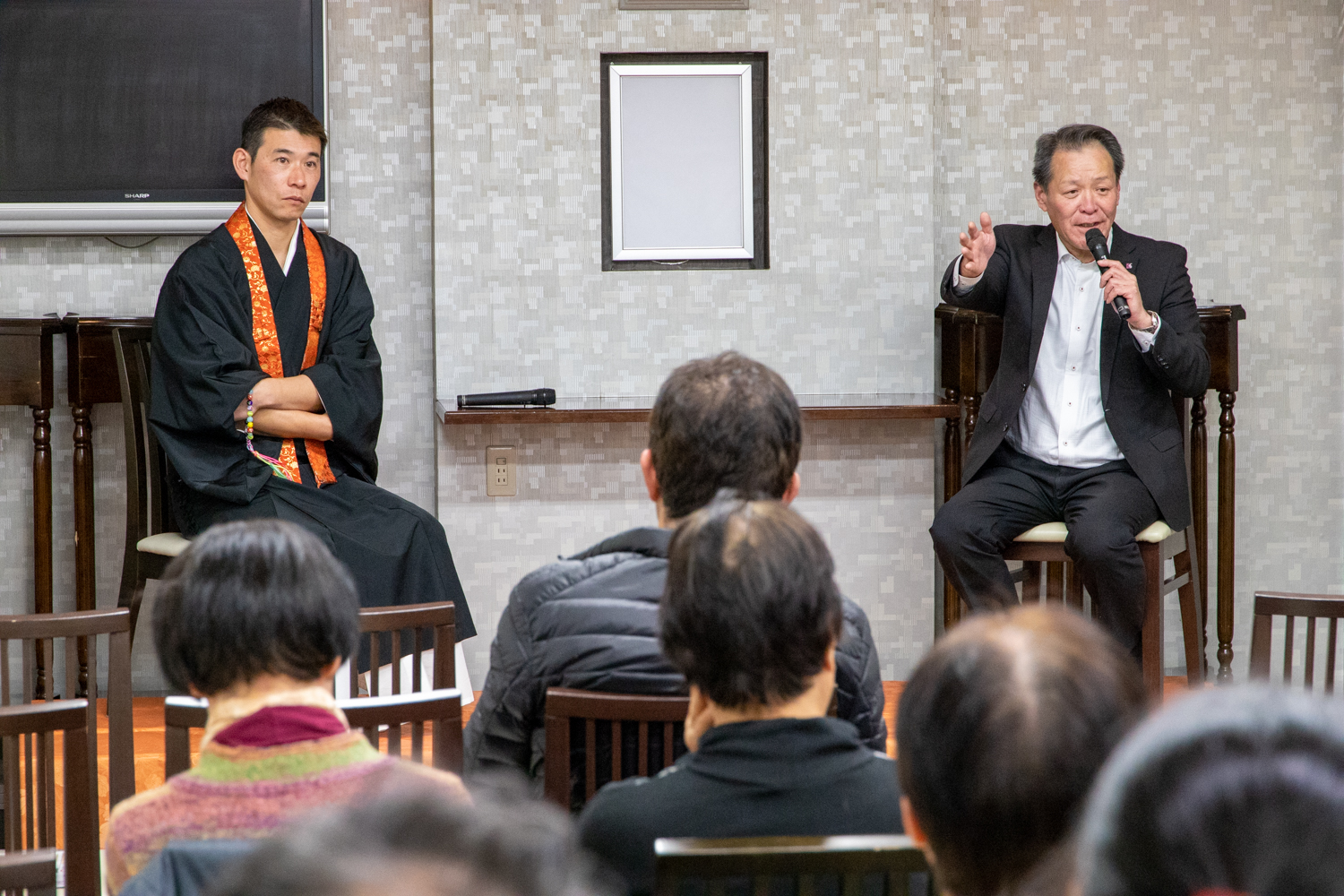 参加者を交えてのトーク