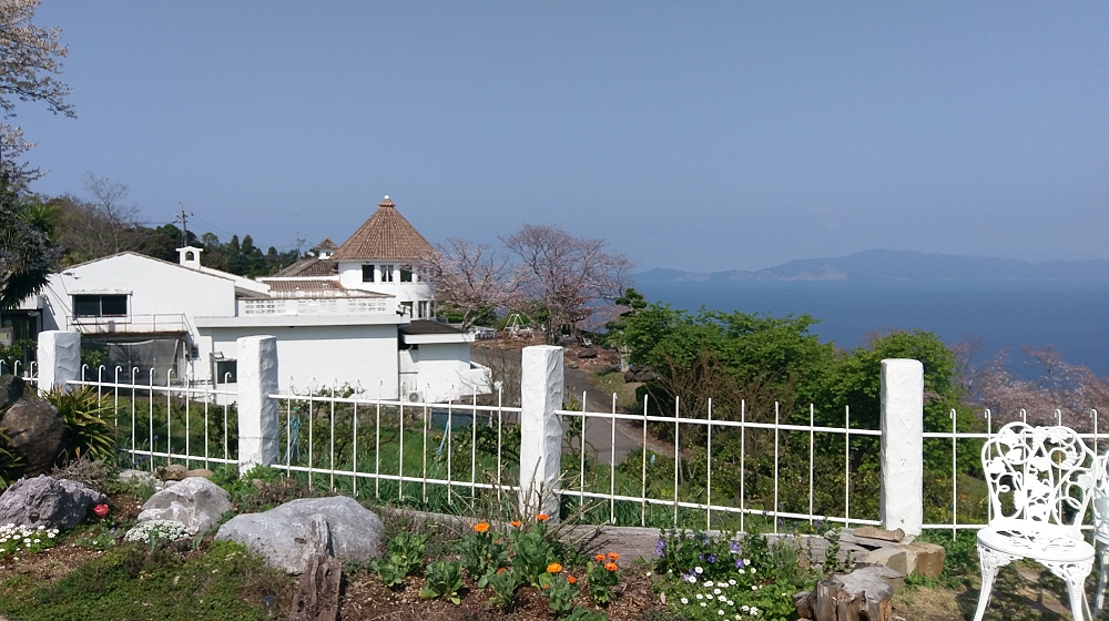 福田農場さんからの海の景色