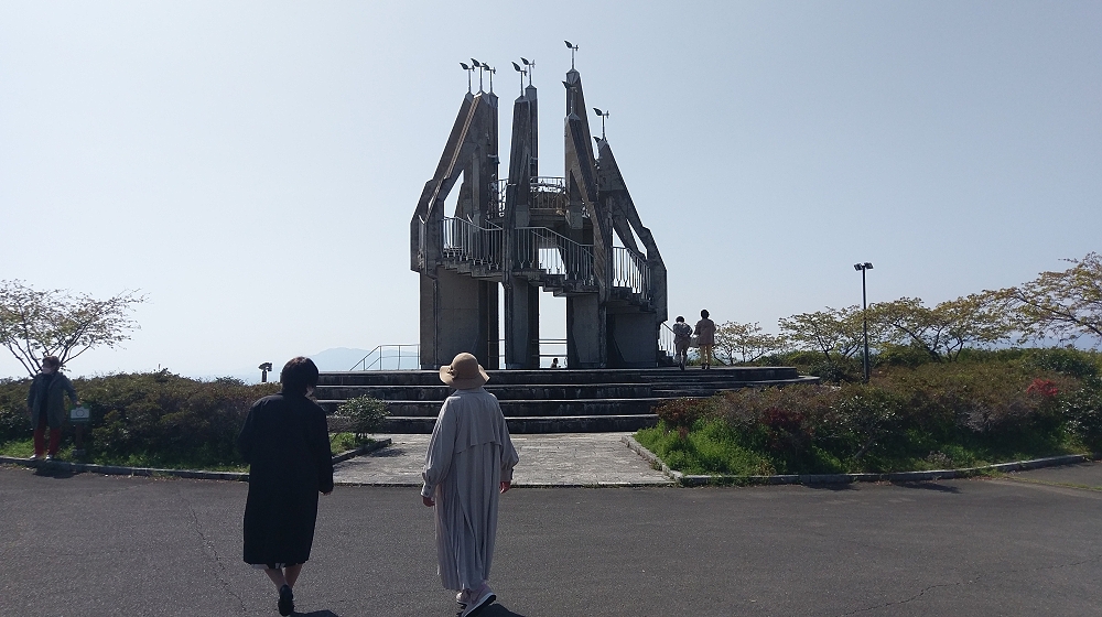 御立岬公園にて
