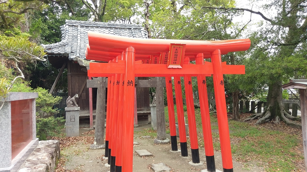 日吉神社にて
