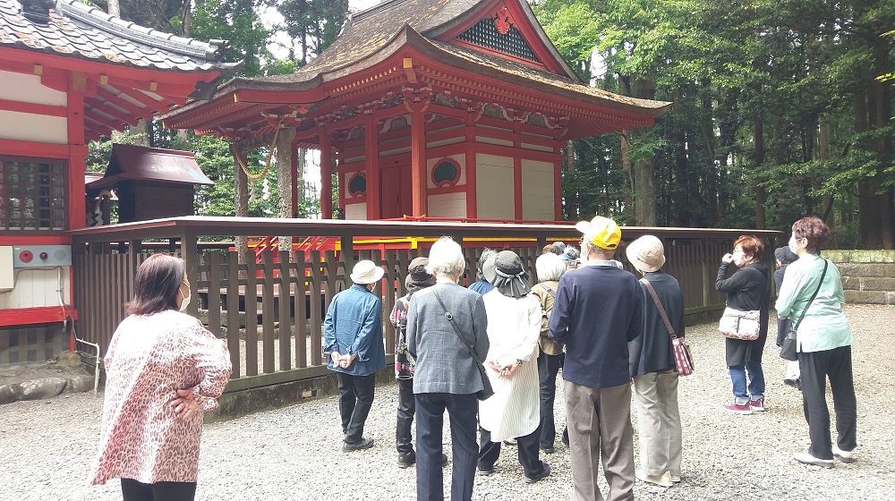 焼酎神社と呼ばれる由来などをお聞きできました