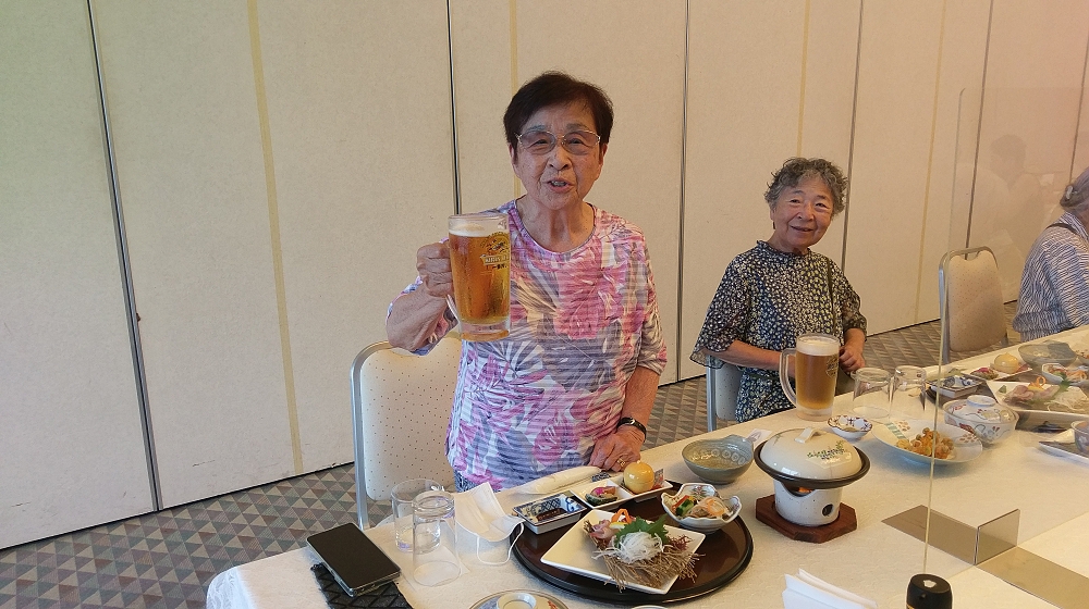 お客様から乾杯のご発声