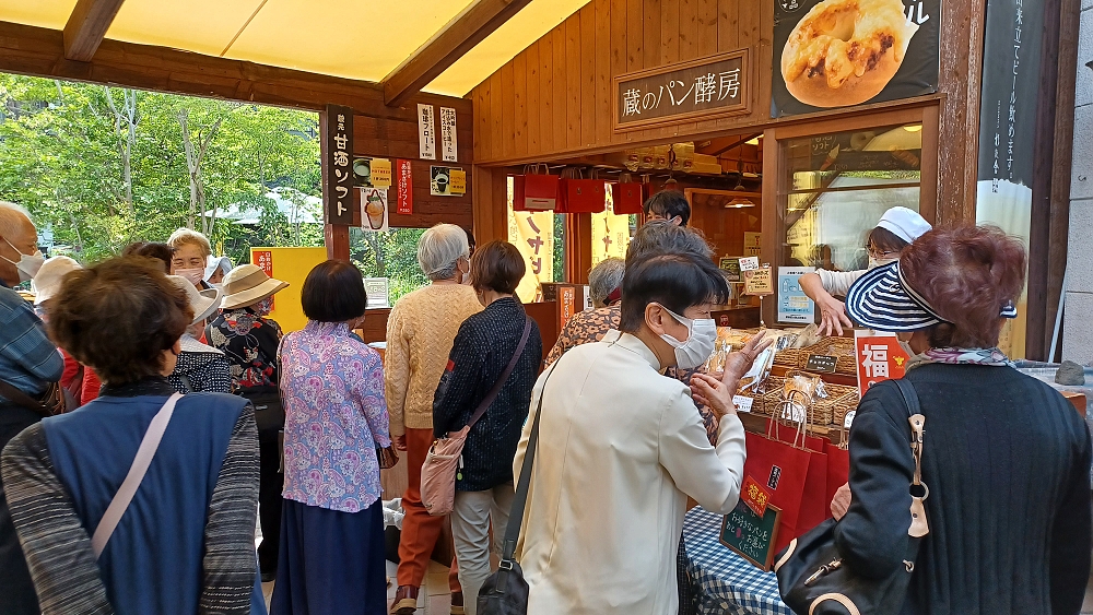 杉能舎での試飲とお買い物 杉能舎での試飲とお買い物