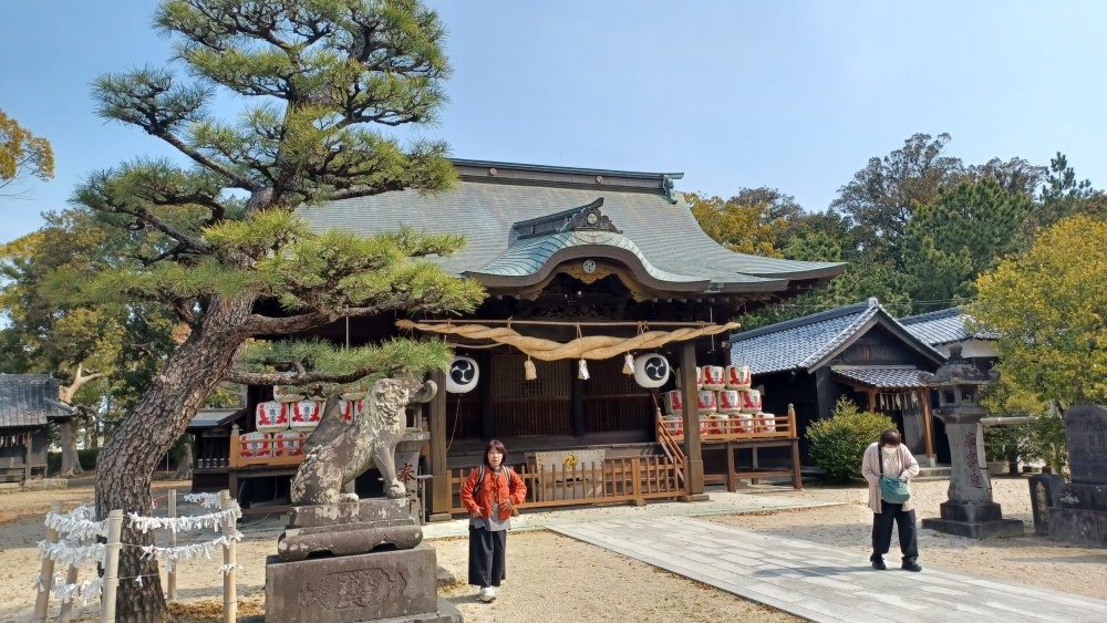 玉垂宮参拝 玉垂宮参拝