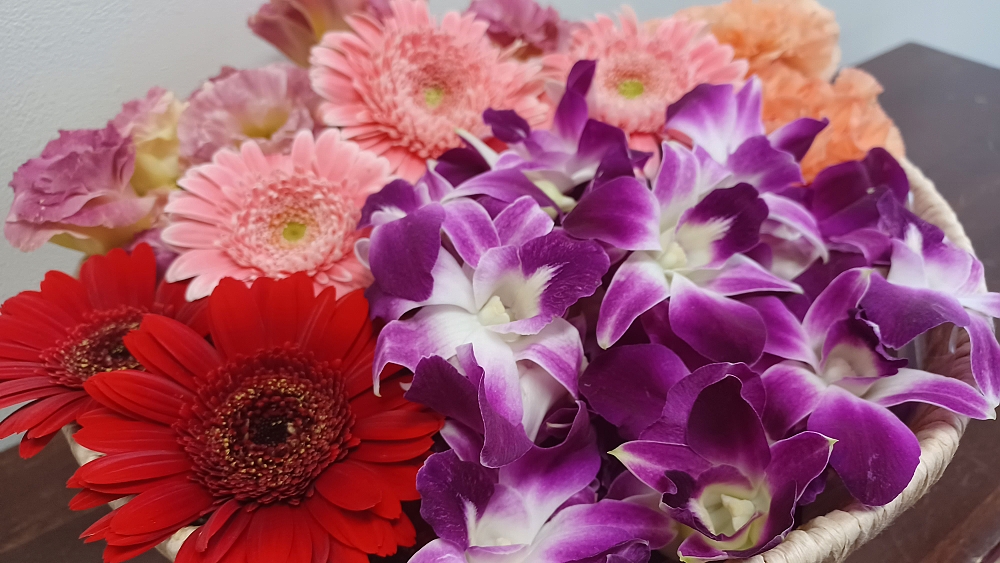 献花用の花 献花用の花