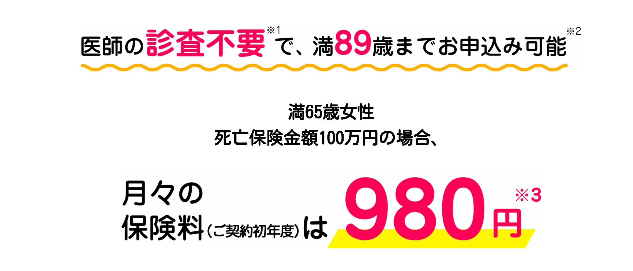 はじめやすい葬儀保険の特徴