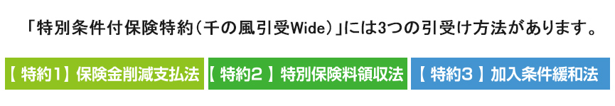 ３つの引受方法